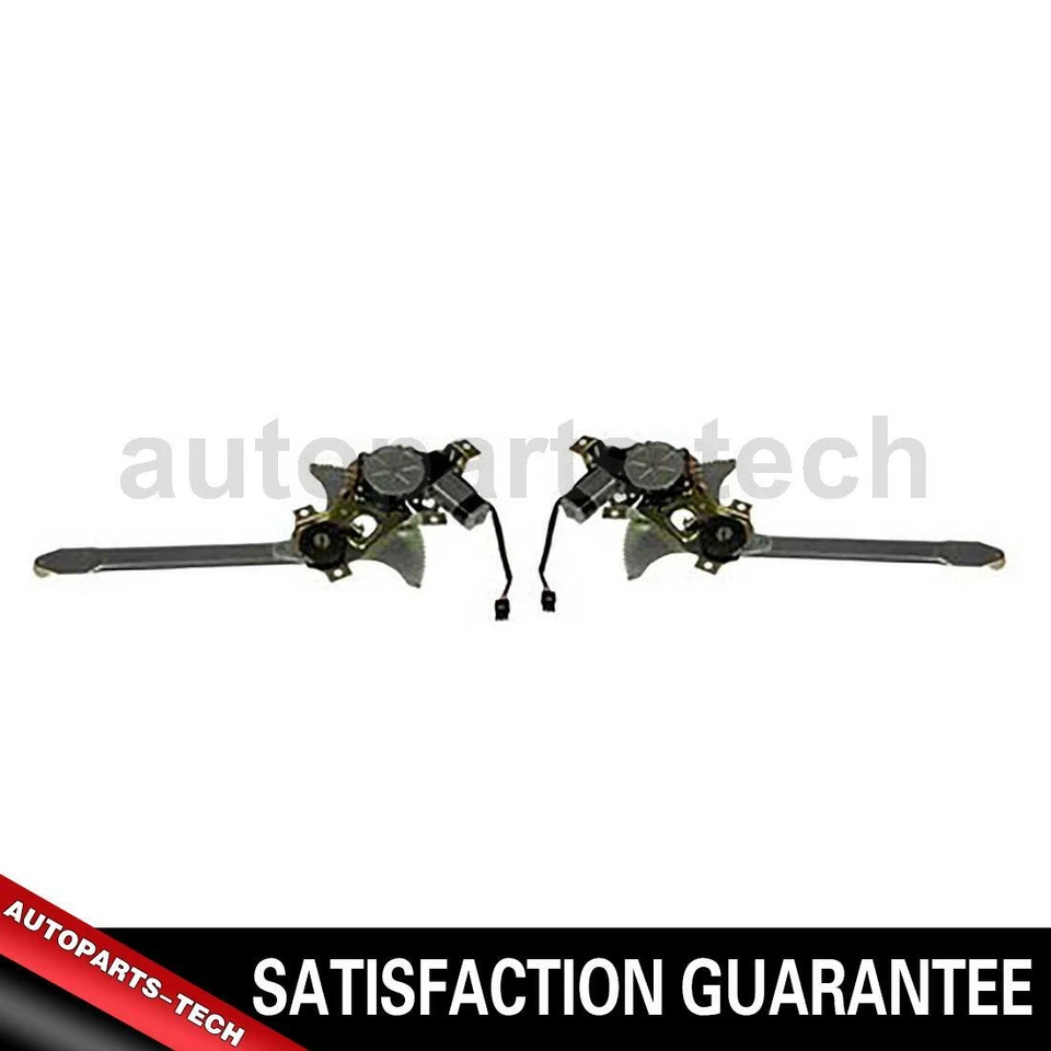 2x Conjunto de motor y regulador de ventana eléctrica delantera Dorman para GMC S15 1982-1990 Foto 1 de 4