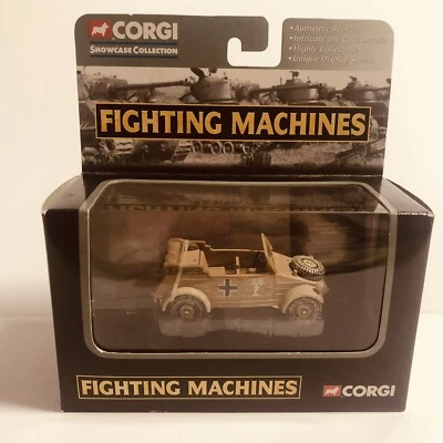 Corgi Fighting Machines Kuebelwagon German Afrika Korps CS90080 VW Thing 2002 - Image 1 of 4