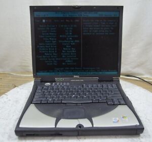 Dell Inspiron 8200 Notebook PC Pentium P4 M 2.0GHz 128MB SEE NOTES 