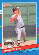 1991 Donruss Baseball Trevor Wilson San Francisco Giants #263