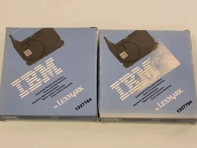 VTG IBM Easy Strike Multipurpose Black Ribbon Cassette 1337764 BY Lexmark (2)  - Image 1 of 4