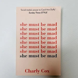 She Must Be Mad by Charly Cox (Paperback, 2018) Poetry - Picture 1 of 6