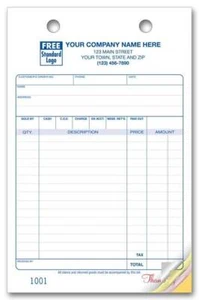 1000 Multi-Purpose 3 Part Register Forms, Large Format Nebs/Deluxe No.610 - Picture 1 of 1