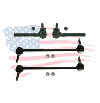 Kit de 4 barras estabilizadoras delanteras nuevas para Chrysler 300M Dodge Intrepid Foto 1 de 4