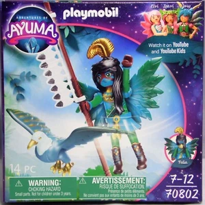 Playmobil Ayuma 70802 Knight Fairy Felia mit Seelentier blauer Adler  NEU - Picture 1 of 2