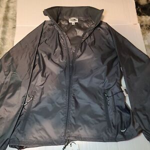 Edwards Hooded Rain Jacket Windproof Waterproof Fold up jacket.Carry pouch.