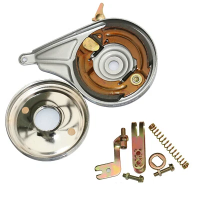 Conjunto de tambor de freno de rueda trasera de metal sólido universal para freno de bicicleta pieza de repuesto Foto 1 de 4