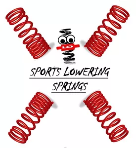LO LOWERING SPRINGS for MERCEDES-BENZ W126 79-91 500 SEC 500 SEL 45mm - Picture 1 of 1