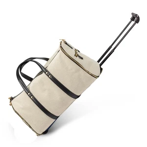Convertible Rolling Duffel Carry On - Kendall Country Garment Weekender Bag w... - Picture 1 of 7