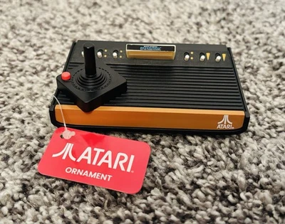 Atari Video Game Console System Asteroids Christmas Ornament Ruz