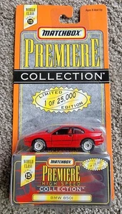 Matchbox BMW 850i Red Premiere Collection High Speed 1:64 New In Box - Picture 1 of 6