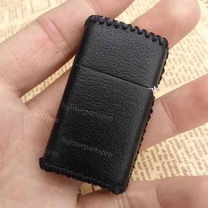 Funda de cuero con soporte para fundas bolsas para encendedores Zippo delgados a prueba de arañazos - Imagen 1 de 2