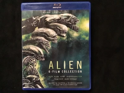 Alien: 6-Film Six Film Collection Blu-Ray Box Set No Code - Image 1 of 4