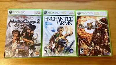 Magna Carta 2, Enchanted Arms, Spectral Force 3, Microsoft Xbox 360 Bundle/lot - Image 1 of 4
