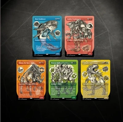 MTG Secret Lair Monster Anatomy Nonfoil Sealed Magic The Gathering - Image 1 of 4