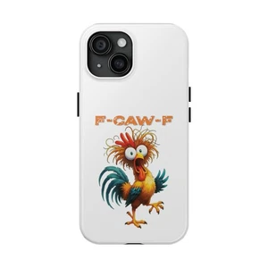 iPhone Case – Crazy Chicken Funny Rooster F-CAW-F, protective cover w/Art - Picture 1 of 104