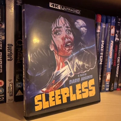 Sleepless (2001) 4k/Blu-ray unused Dario Argento Vinegar Syndrome  UHD - Image 1 of 3