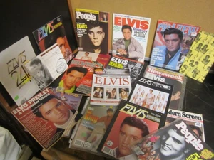 Lote de 19 revistas y calander Elvis Presley edición aleatoria - Imagen 1 de 6