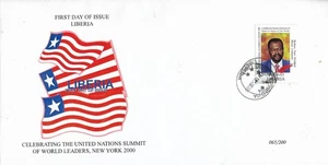 Liberia 1999 Rare FDC Burkina Faso President Blaise Compaore MNH - Picture 1 of 2