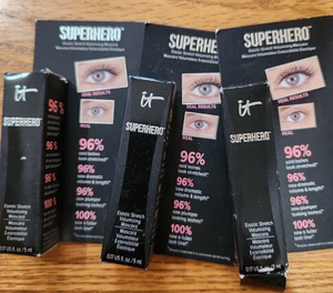 3 Stück - It Cosmetics Superhero Mascara Super Black, 5 ml - Bild 1 von 4