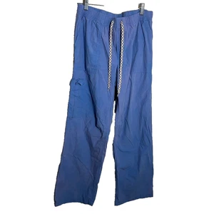 Aerie Cargo Skater Pant Women's Medium Drawstring Faded Wide Leg - Picture 1 of 9