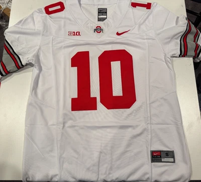 Ohio State Buckeyes Julian Sayin Football Jersey White Stitched