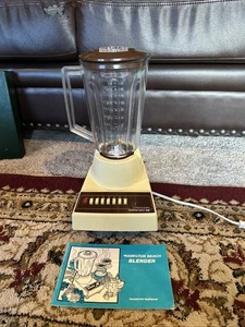 Licuadora Hamilton Beach Scovill 7 velocidades modelo 600-2 probada de colección - Imagen 1 de 7