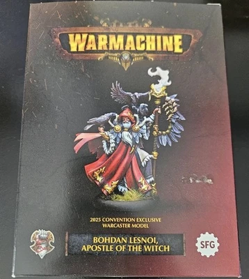 Warmachine Borden Lesnoi Warcaster NIB Limited Convention Release 2025 - Image 1 of 2
