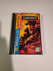 Fahrenheit (Sega 32X CD, 1995) ☆ Complete ☆