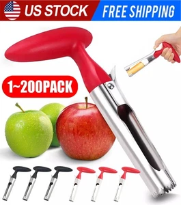 Fruit Apple Corer Pear Tools Stainless Steel Kitchen Twist Easy Core Remover US - Picture 1 of 11
