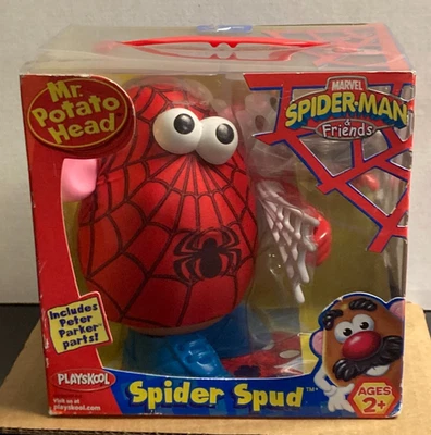 Mr. Figura Cabeza de Patata Spider-Spud de Playskool  Foto 1 de 3