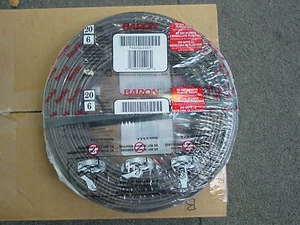 Thermostat Cable 20 Gauge 6 Wire 250' feet roll low voltage network TSTAT - Picture 1 of 2
