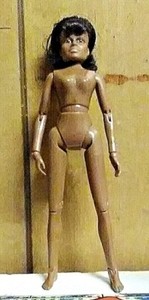 Mego / Retro Star Trek Uhura 8" Inch Articulated Brown African American Figure
