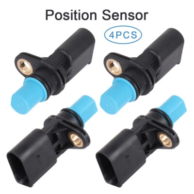 4Pcs Cam Camshaft Position Sensor For 2006-2007 Audi A3 2007-2010 Volkswagen Eos Foto 1 de 4