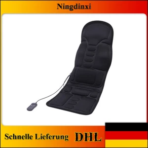 Massage-Sitzauflage Massagesessel Auflage m/Sitzheizung+Adapter für Auto/Zuhause - Bild 1 von 21