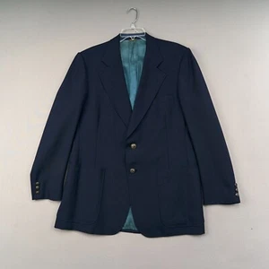 Blazer Christian Dior X Hart Schaffner Marx Para Hombres 44L Azul Marino Abrigo Deportivo Chaqueta De Colección - Imagen 1 de 19