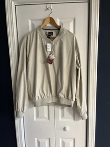 NWT Jos A. Banks WindShirt David Leadbetter Collection Wheat Men’s Size Small - Picture 1 of 4