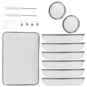 RV Vent Screen Kit for Water Heater, Furnace, and Refrigerator Vents - Picture 1 of 8