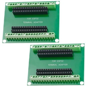 ESP32 Lot de 2 cartes d'extension ESP32 GPIO 1 en 2 avec WiFi sans fil Blueto... - Afbeelding 1 van 7