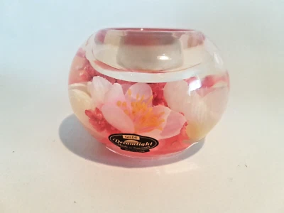 Dreamlight  Mercur Smart Julietta Höhe 6 cm d=8 cm Teelichthalter Handarbeit - Bild 1 von 3