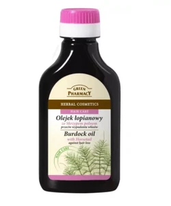 ACEITE DE BARDANA HERBAL FARMACIA VERDE CUIDADO DEL CABELLO anti caída del cabello CON COLA DE CABALLO 100 ml - Imagen 1 de 1