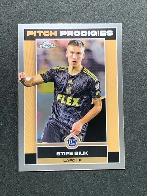 2023 Topps MLS Pitch Prodigies #6 STIPE BIUK LAFC RC Rookie - Image 1 of 2