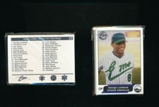 1995 Eugene Emeralds team issue complete set w/ John Rocker rc Braves super rare