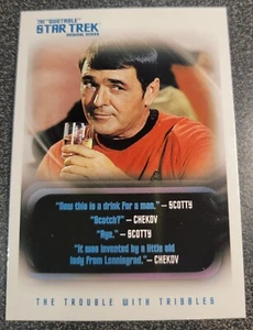 2004 Star Trek The Quotables Trading Card #35 Original Series TV Tholian Web - Picture 1 of 4
