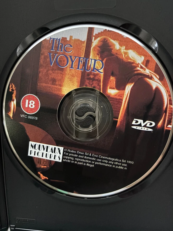 The Voyeur DVD Tinto Brass DVD DISC ONLY VGC - Imagen 1 de 1