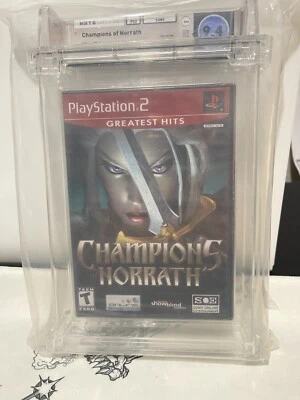 PS2 PlayStation 2 Champions Of Norrath Factory Sealed WATA Graded 9.4 - B+ Seal - Image 1 of 4
