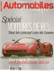 CLASSIC AUTOS 158 SPECIAL CONCEPT CARS FERRARI P4/5 JAGUAR XKR MB CL600 - Bild 1 von 3