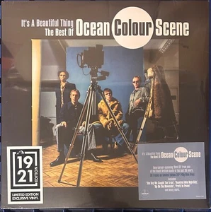 Ocean Colour Scene –It's A Beautiful Thing (Best Of) *BLUE VINYL* Sealed Damaged - Picture 1 of 3