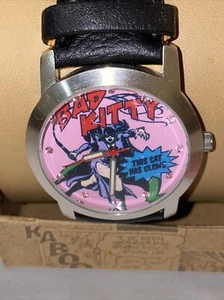 Vintage Armitron Batman Catwoman DC Comics Wrist Watch New In Box - Picture 1 of 3