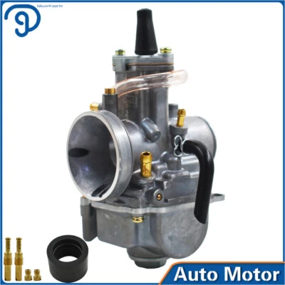 Carburador carburador con aguja de admisión chorro para Kawasaki KX80 KX85 KX100 KX125 28 mm Foto 1 de 4